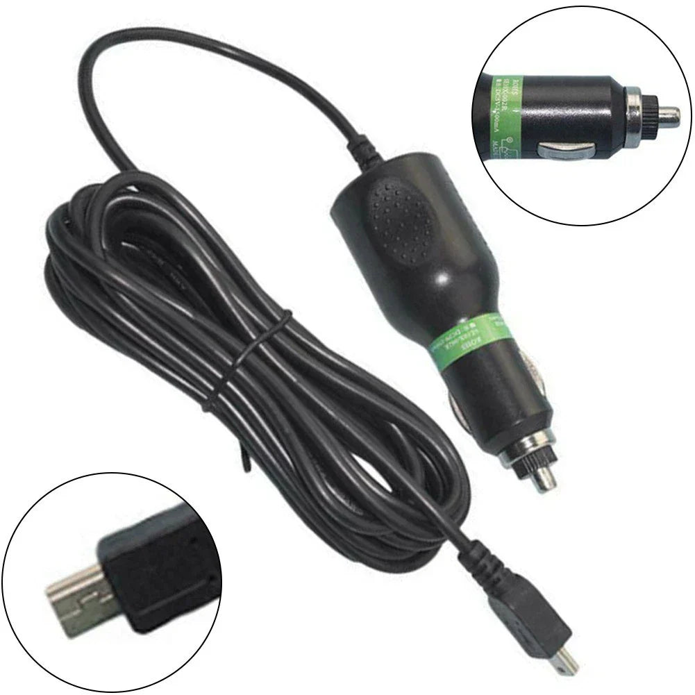 1 Pc Mini USB Car Power Charger 2000mA 3.5m