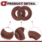 Set of 2 Oil Seal Rotary Shaft Seal FKM Rubber 20x40x5mm