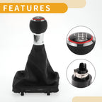 6 Speed Gear Shifter Knob with Cover for Audi A3 (2010–2013)