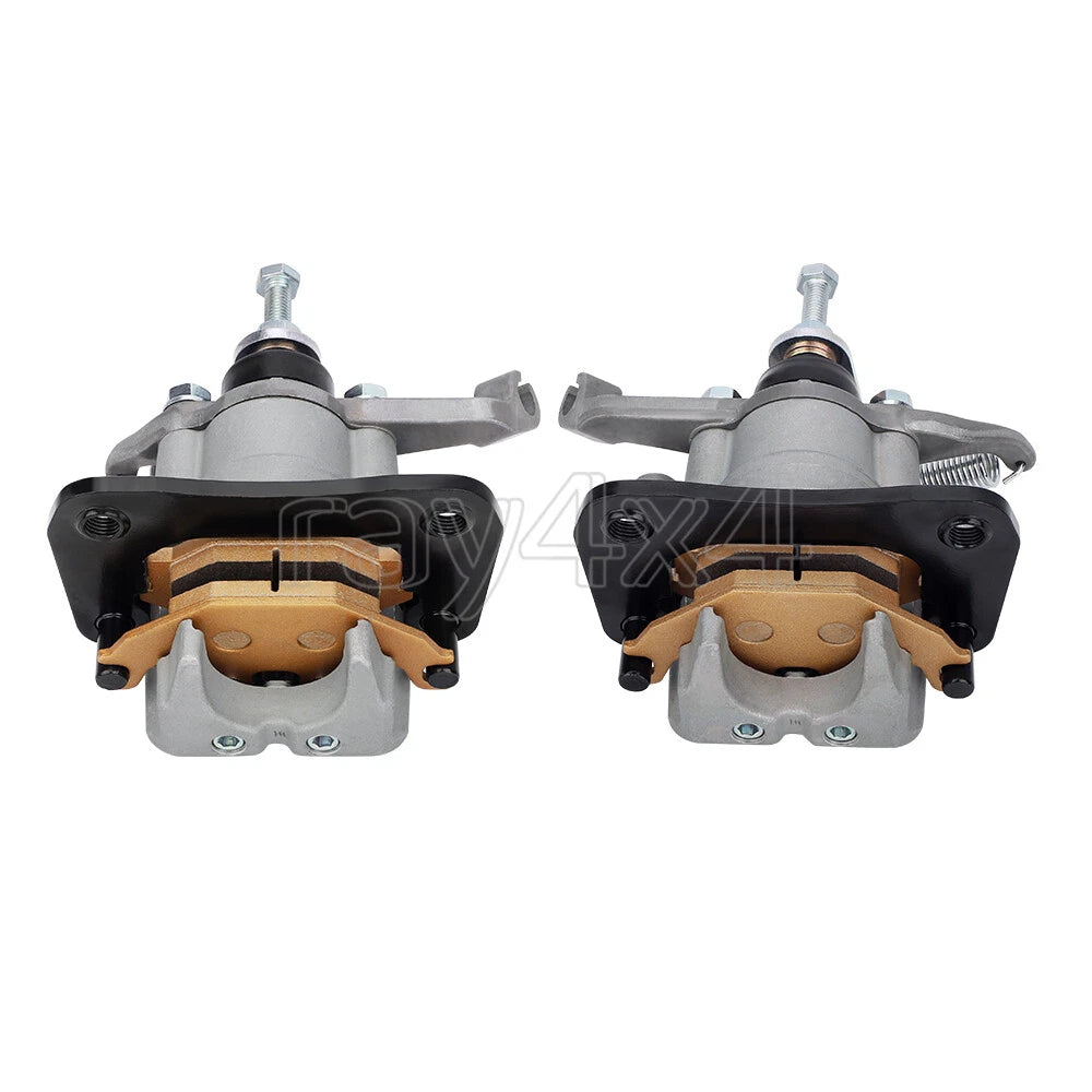 Rear Brake Calipers with Pads for Kawasaki Mule KAF1000 KAF820 (2015–2023)