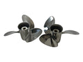 Set of 3 Stainless Steel Propellers for Suzuki Marine (LH & RH)