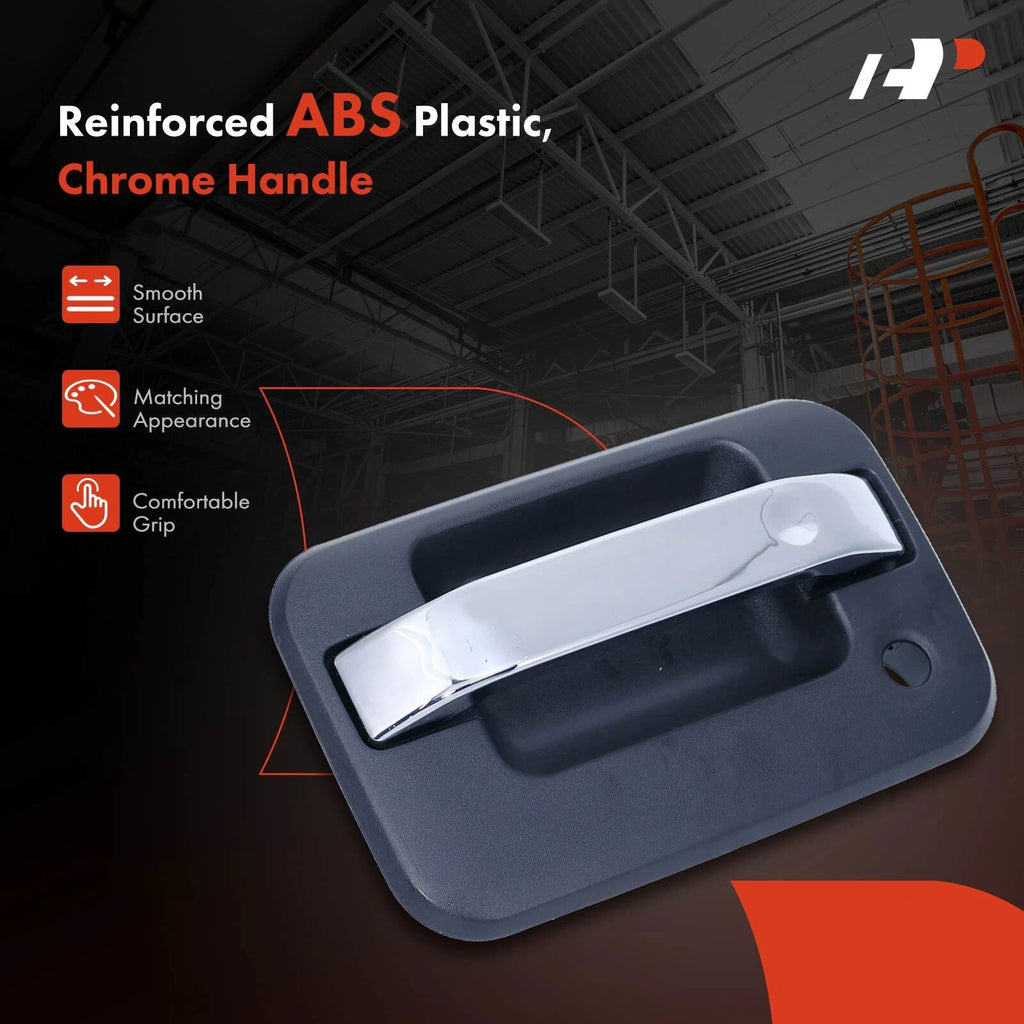 Chrome & Black Exterior Door Handle for Ford F-150 (2009–2014)