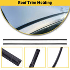Set of 2 Roof Side Top Trim Molding for Toyota Camry (2007–2011) Black