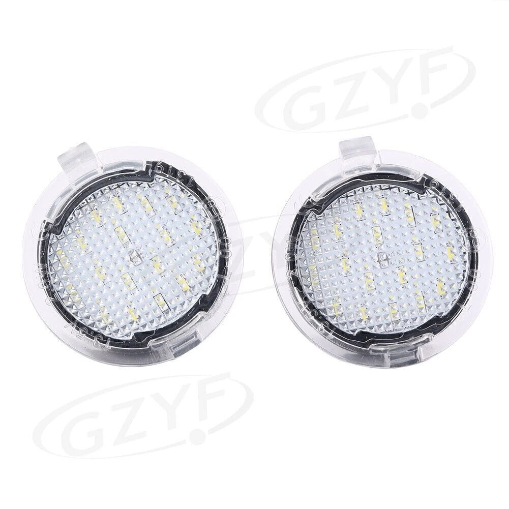 2X LED Side Mirror Puddle Lights for Ford F150 Raptor (2009–2014)