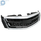 Front Bumper Grille for Cadillac XTS (2016-2017) Black Plastic