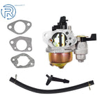 Carburetor with Fuel Line for Honda GX340 GX390 (2000–2023)