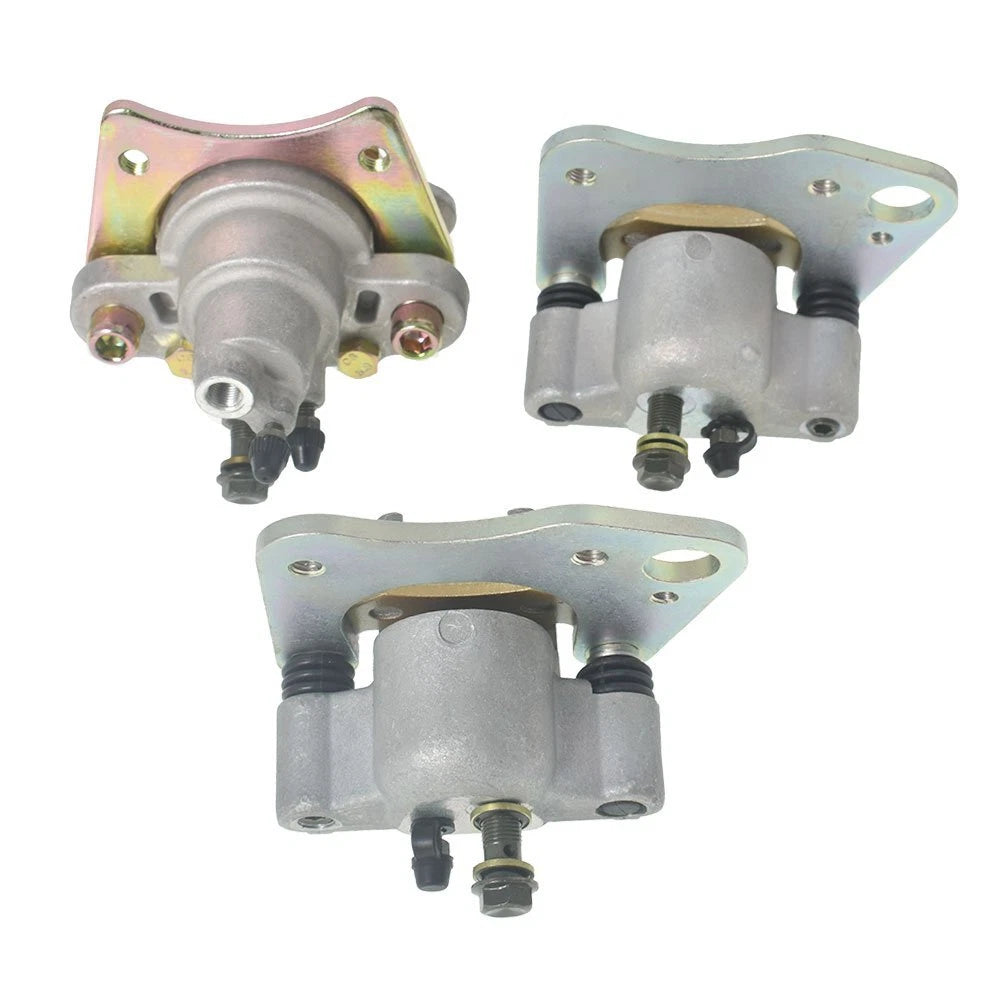 Set of 2 Front & Rear Brake Calipers with Pads for Polaris Sportsman 500 570 800 (2008–2014)
