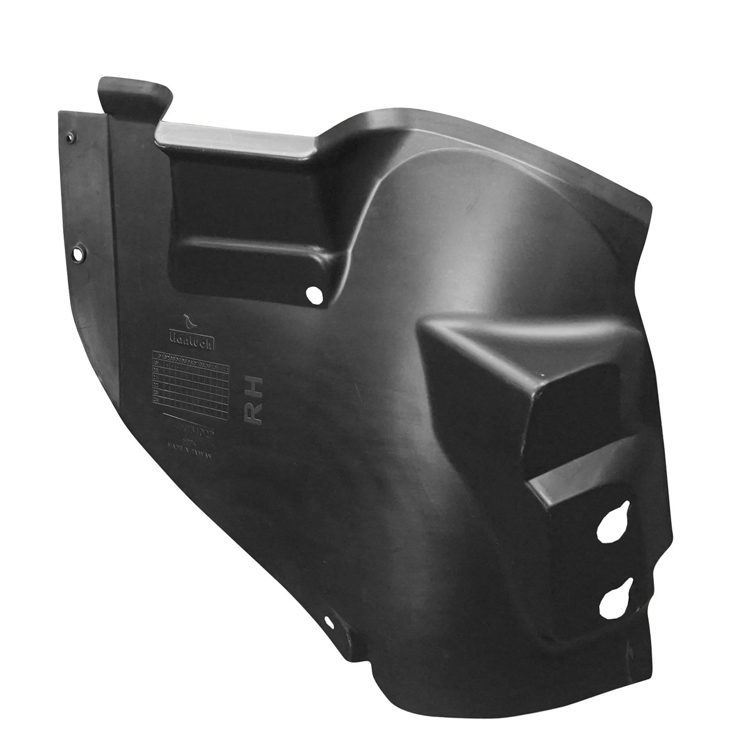 Front Passenger Side Fender Liner Replacement Polypropylene for Jeep Compass (2017–2021)
