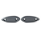 Motorcycle Mirror Block Off Base Plates for Kawasaki ZX6R (2009–2012) Titanium