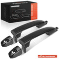 2X Exterior Door Handle w/ Keyhole for Kia Spectra (2000–2009)