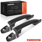 2X Exterior Door Handle w/ Keyhole for Kia Spectra (2000–2009)