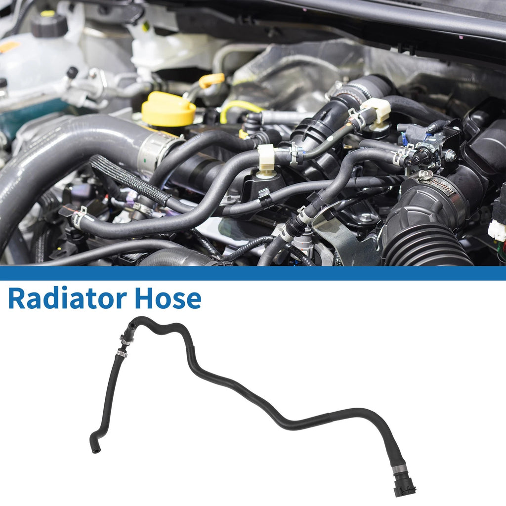 Radiator Hose for BMW 745i 745Li (2002–2005) No. 17127508013 | Black