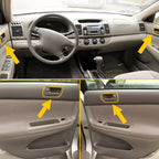 Set of 4 Car Interior Pull Door Handles for Toyota Camry (2002–2006)