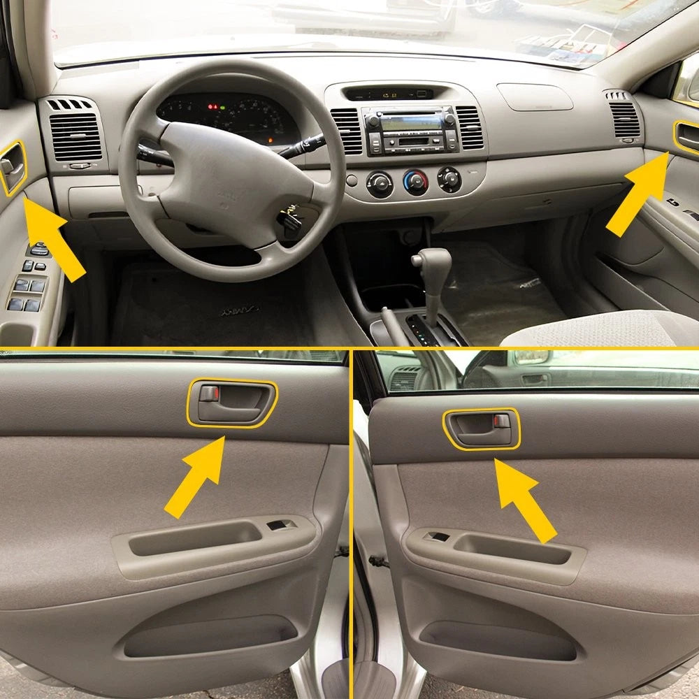 Set of 4 Car Interior Pull Door Handles for Toyota Camry (2002–2006)