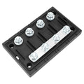 4 Way Fuse Block with Copper Bus Bar for Car Truck Marine