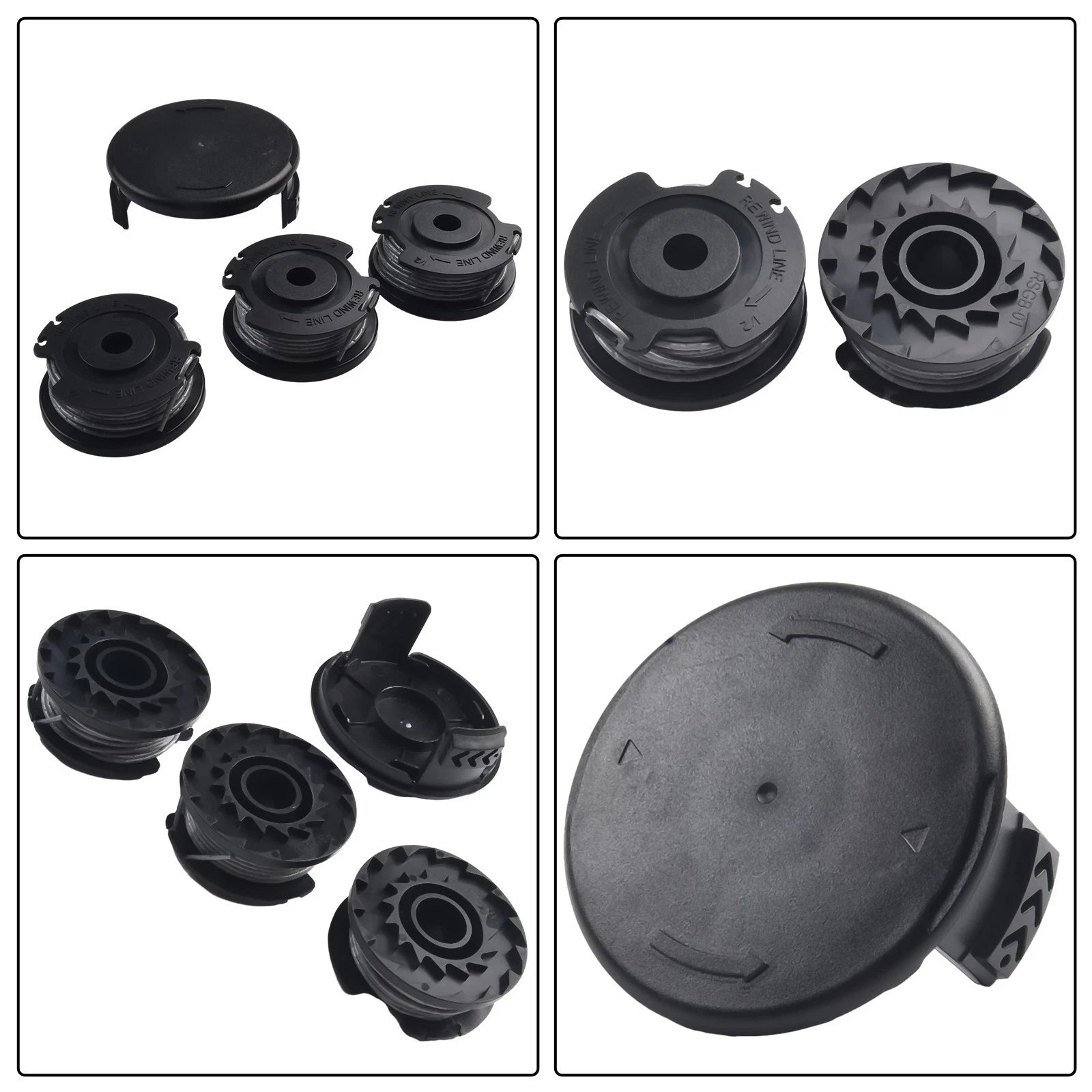 Trimmer Spare Parts Spools Carburetor Kit for
