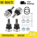 Set of 4 Front Upper Lower Ball Joints for Honda Talon 1000R, 1000X (2019–2023)