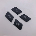 4 x Door Unlock Switch Button Trim Covers for Benz C-Class W204, E-Class W212