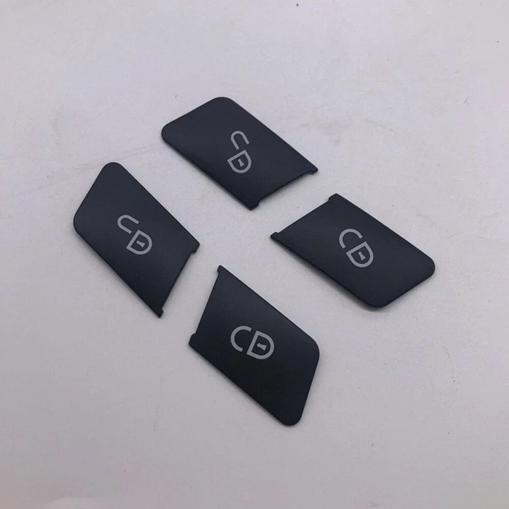 4 x Door Unlock Switch Button Trim Covers for Benz C-Class W204, E-Class W212