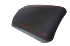 Console Armrest Cover for Hyundai Sonata (2011–2014) Red Stitch PVC Leather