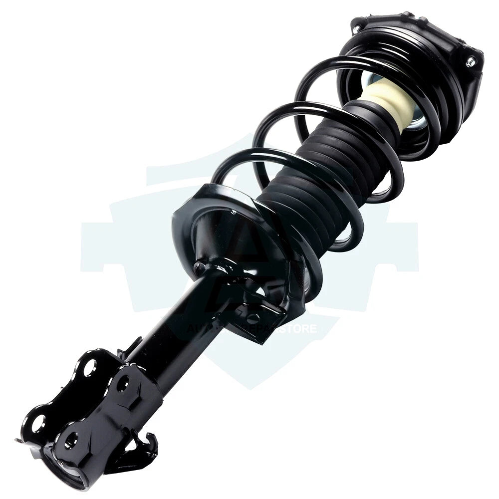 Front Struts Pair with Inner Outer Tie Rods & Sway Bar for Nissan Versa (2007–2012)