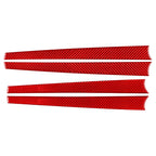Interior Door Panel Strips Cover Trim for Toyota Hilux Revo (2015–2023) Red