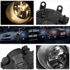 Fog Lights for Toyota Yaris/Vitz (2007–2008) - Clear Lens, Switch Pair