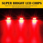 3X LED Clearance Marker Light for Trailer (Waterproof)
