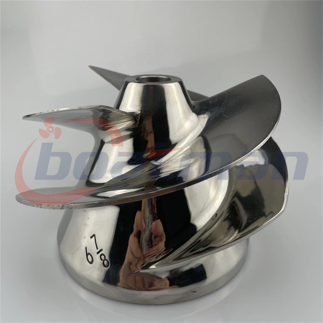 6 7/8" Stainless Steel Outboard Jet Impeller for Mercury Evinrude (60)