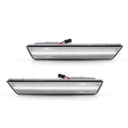 LED Clear Lens Rear Side Marker Lights for Dodge Challenger Charger (2008–2014)
