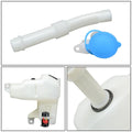 Windshield Washer Fluid Reservoir Tank Bottle w/Cap+Pump for Honda Civic (2004–2005)
