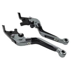 Titan Extendable Brake Clutch Levers for Kawasaki Z1000 ZX6R (2007-2018)
