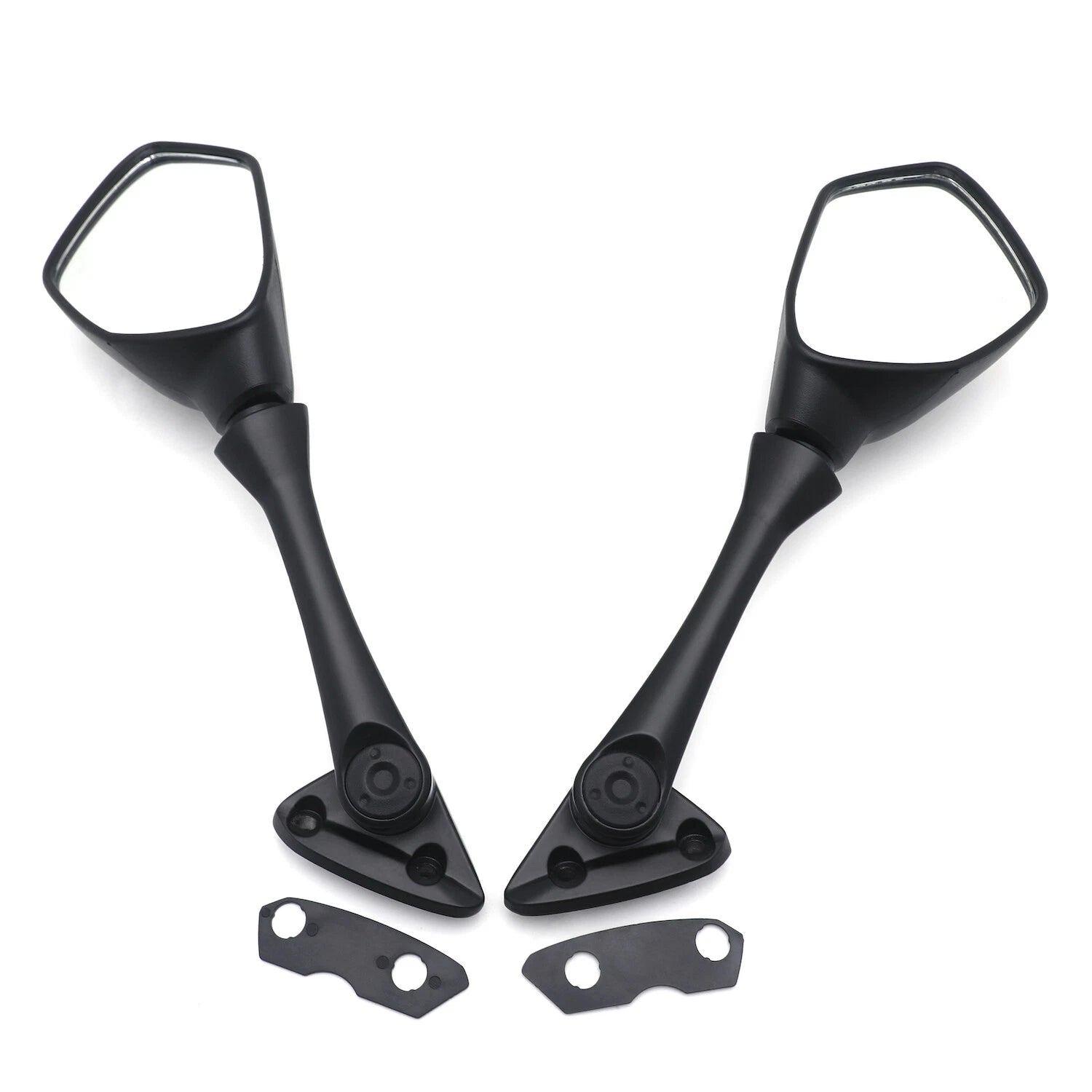 Set of 2 Black Rearview Mirrors for Suzuki GSX-R 1000 (2017–2021)