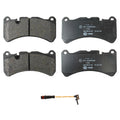Hella Front Low-Met Disc Brake Pad w/Sensor Kit for Mercedes CLK55 AMG (2005)