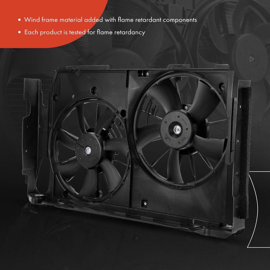 Dual Cooling Fan Assembly with Shroud for Toyota RAV4 (2009–2012)