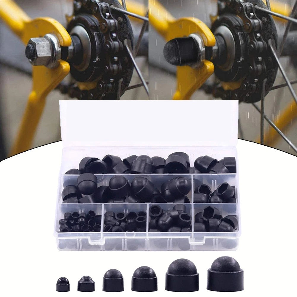 160pcs Nylon Nut Covers for Indoor and Outdoor Use