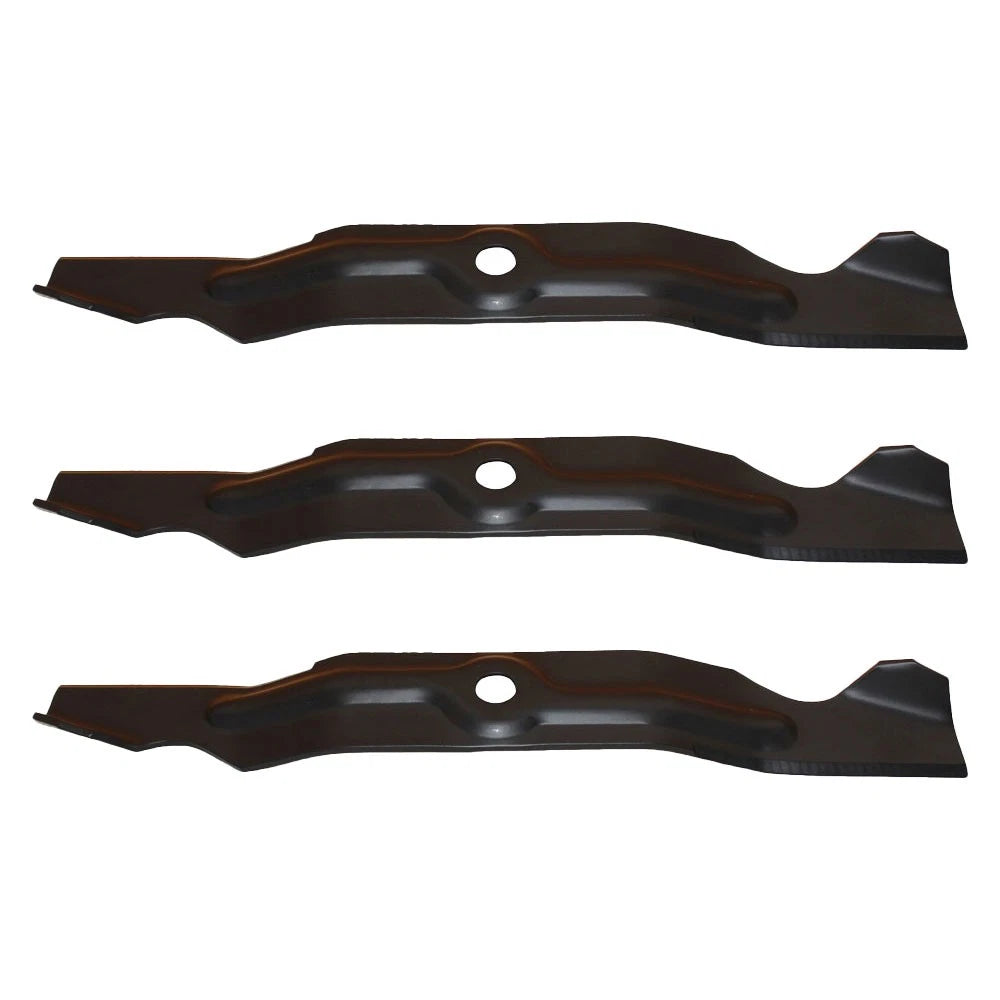 3 Mower Blades for Cub Cadet LT1024 (50" Cut) 742-04068 759-04047 942-04068