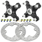 2 Front/Rear Wheel Hub & Brake Rotor for Can-Am Renegade (500–1000)