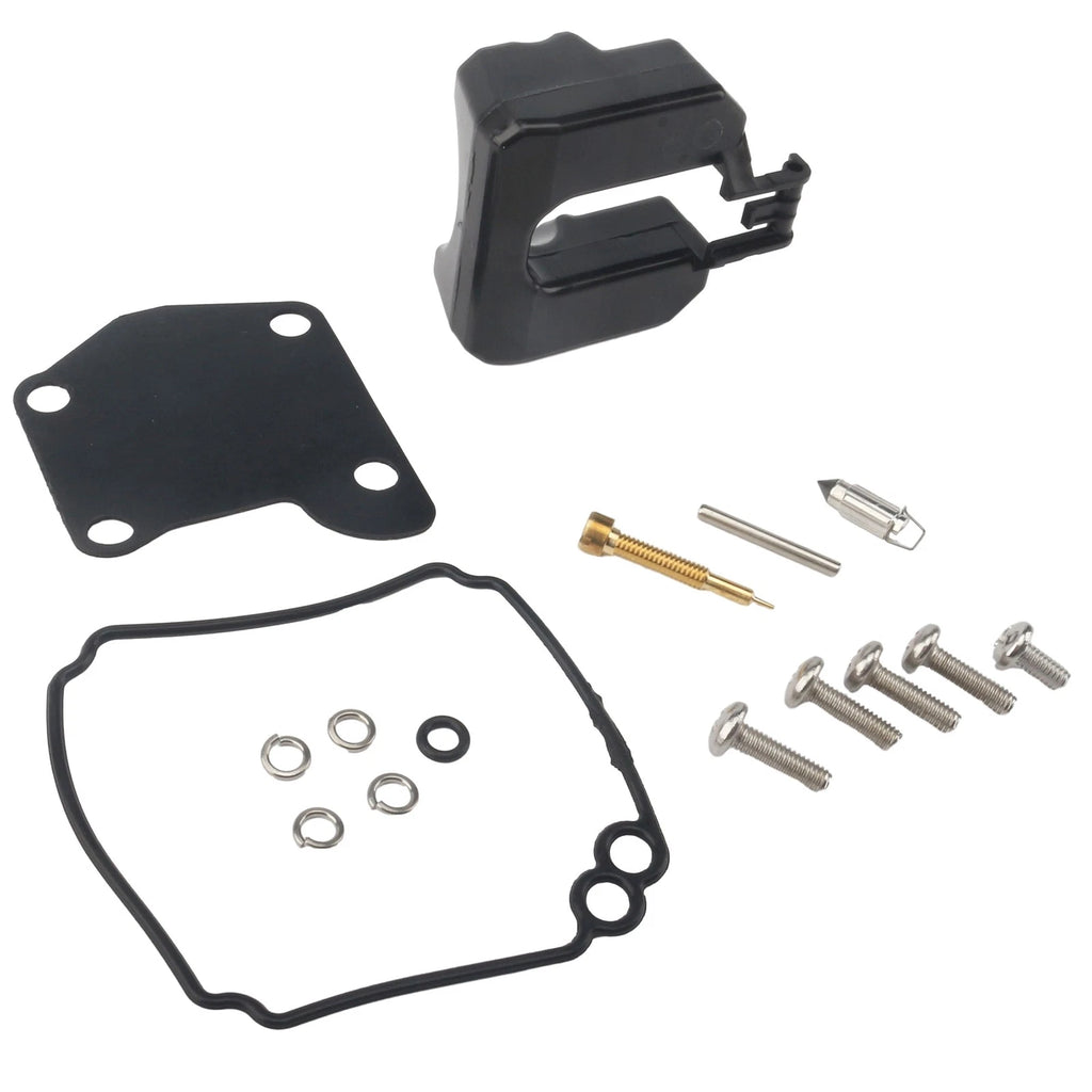 Carburetor Kit with Float for Yamaha 9.9 15 HP Marine Engine