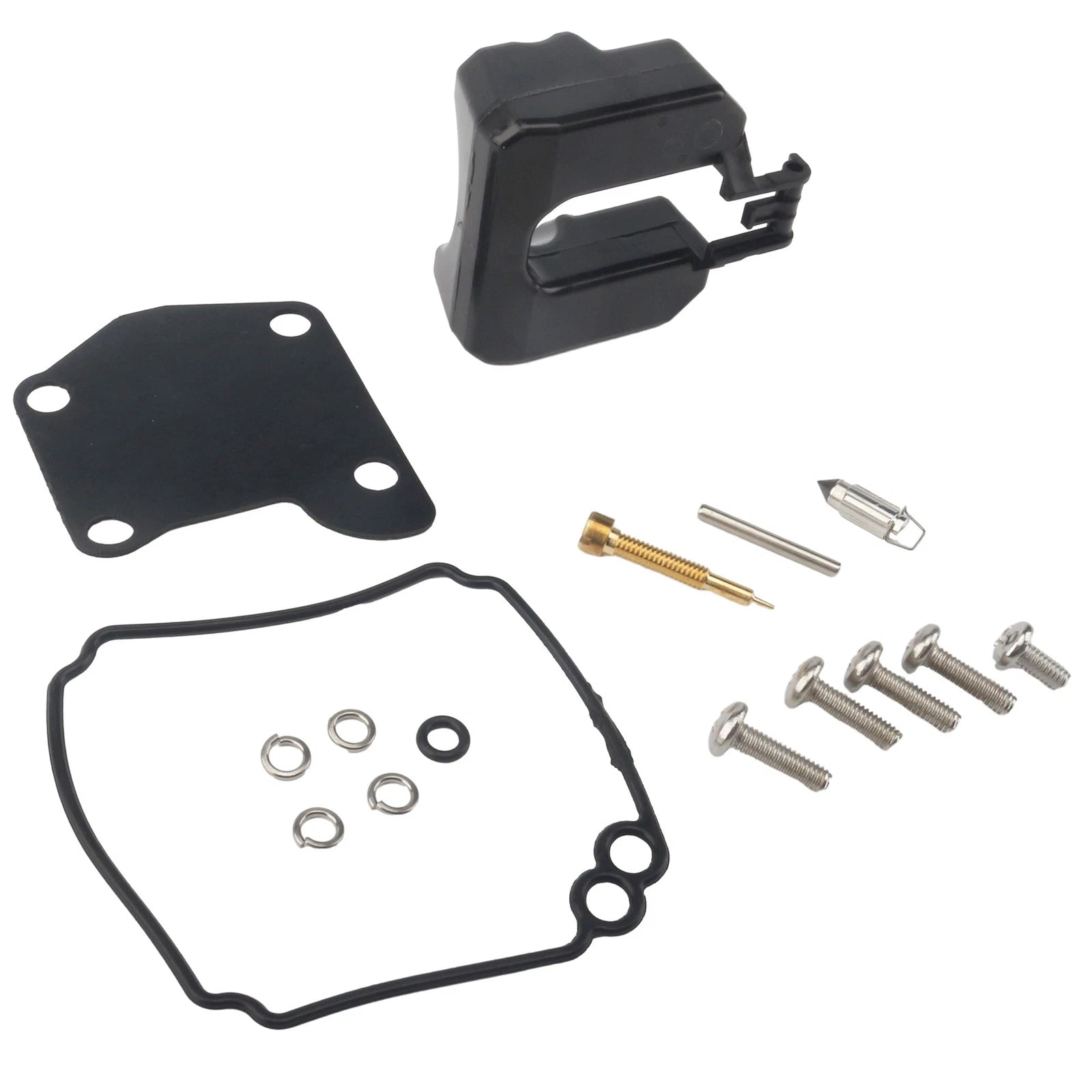 Carburetor Kit with Float for Yamaha 9.9 15 HP Marine Engine