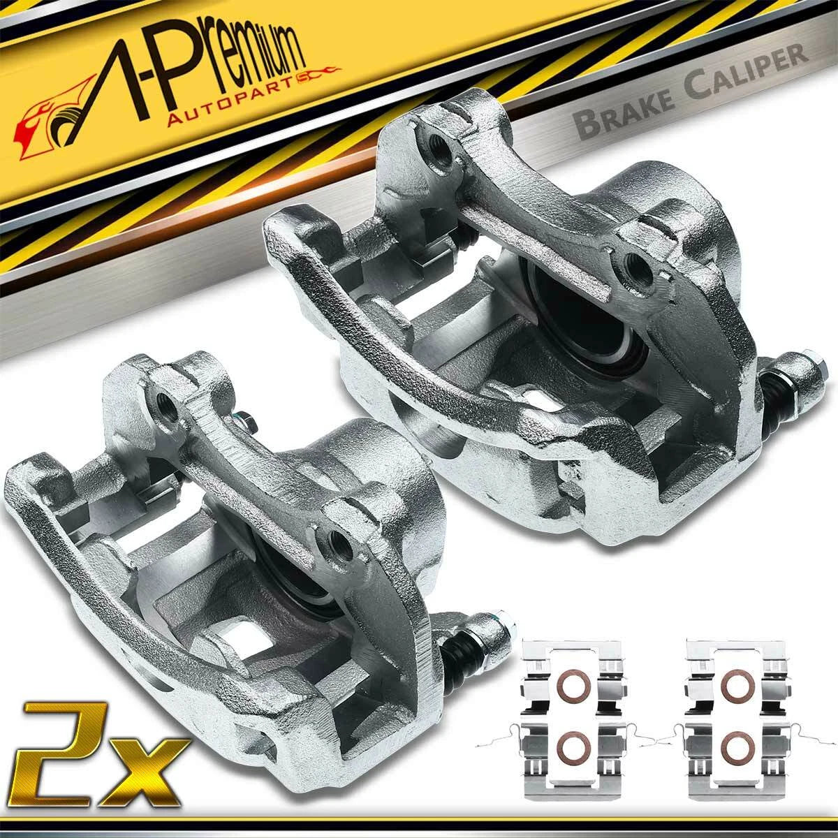 Pair Front Brake Calipers for Nissan Maxima (2000–2001)