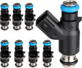Set of 8 Fuel Injectors 12613411 for Chevy GMC 6.0 5.3 4.8 V8 (2010–2017)