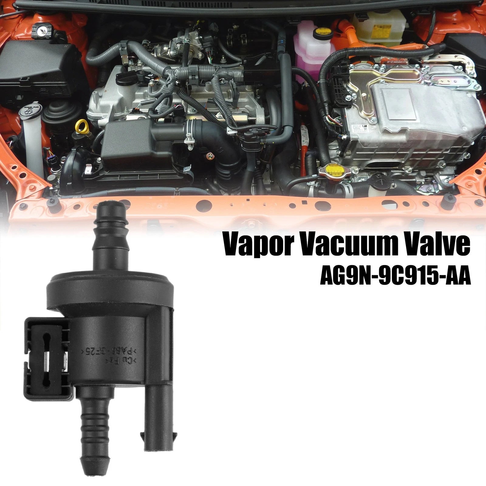 Vacuum Solenoid Purge Valve for Ford Fusion, Lincoln (2013–2016) AG9N-9C915-AA