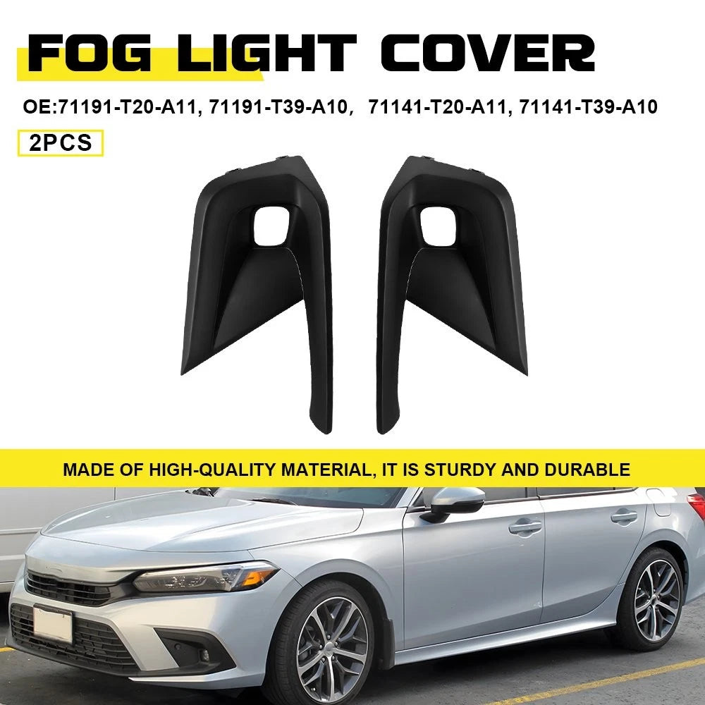 Fog Light Cover Set of 2 for Honda Civic (2022–2024)