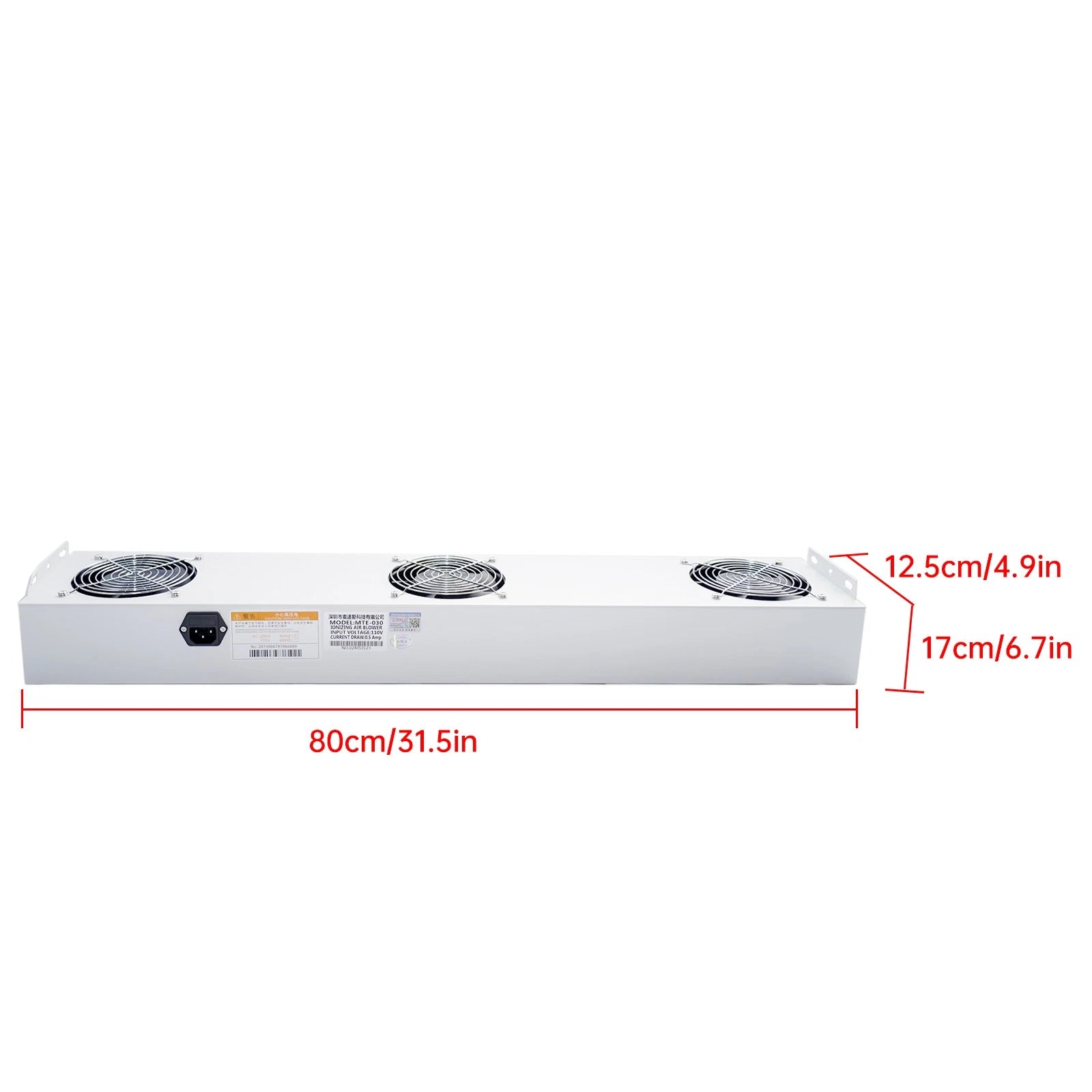 Set of 3 ESD Ionizer Fans for Electronic Assembly