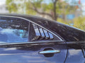 Carbon Fiber Rear Side Window Louver Trim Cover for Toyota Camry (2007-2011)