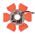 LED Air Cleaner Light Red 54 LED Dual Function for Peterbilt Kenworth (2014–2024)