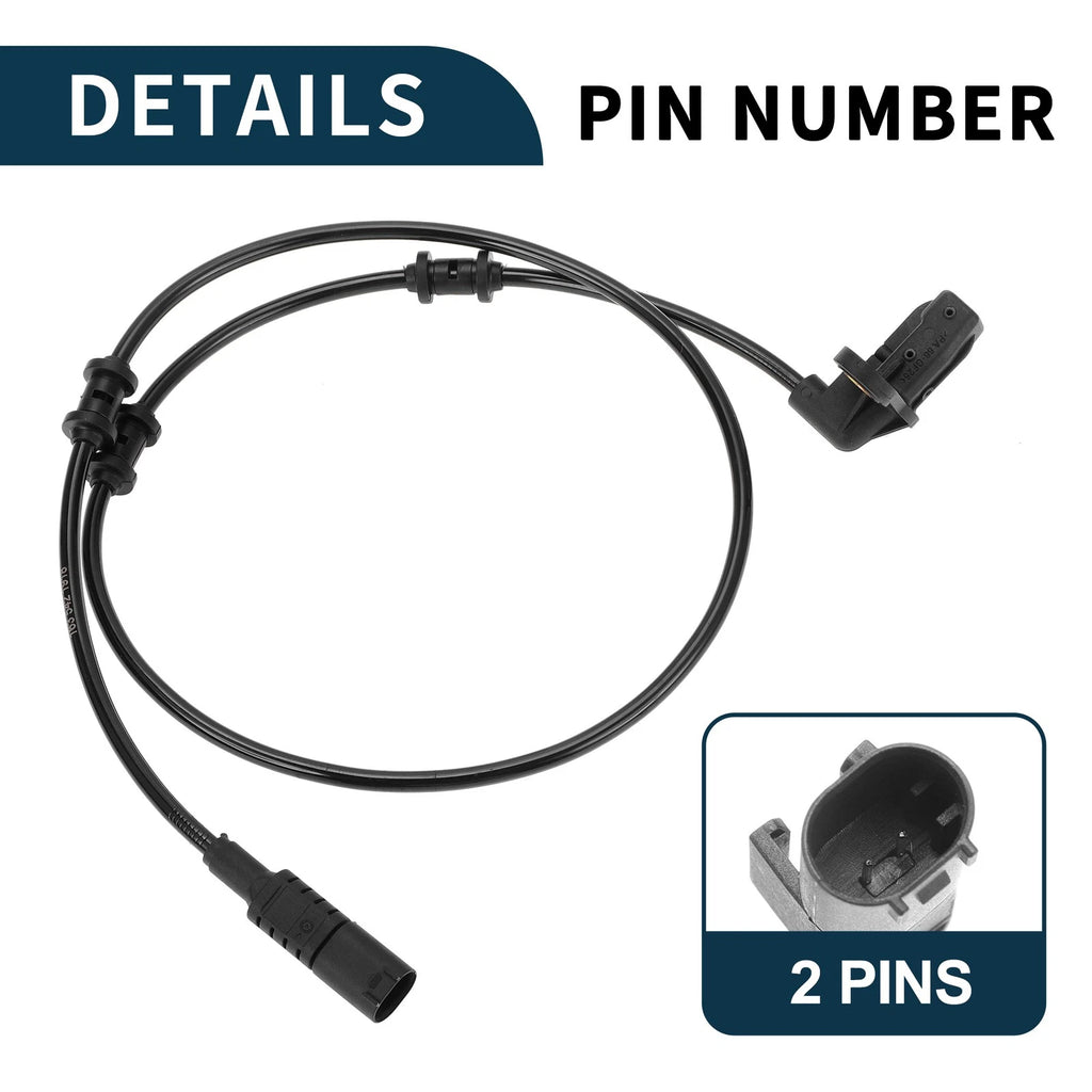 Front Right ABS Wheel Speed Sensor for Mercedes-Benz ML 500 (2000–2005) No.A1635421918