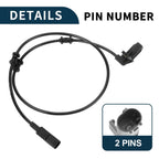 Front Right ABS Wheel Speed Sensor for Mercedes-Benz ML 500 (2000–2005) No.A1635421918