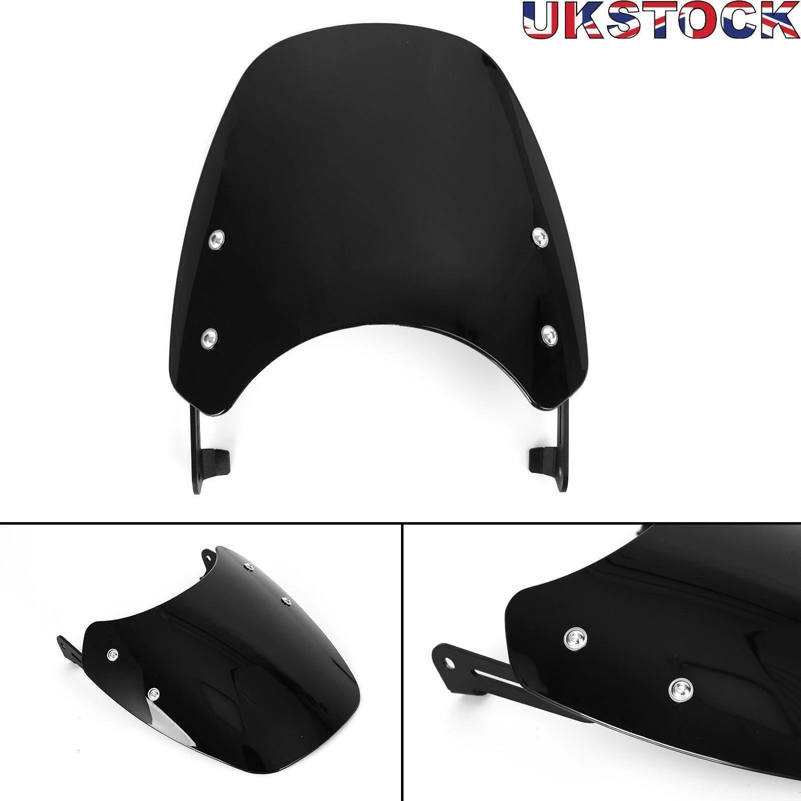 ABS Windshield for Speed Twin 1200 (2019–2021) BLKT9